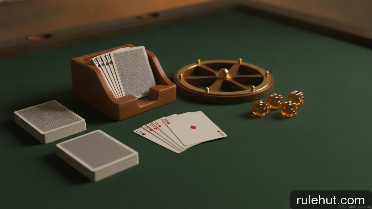 Minh họa: Ảnh hưởng của số bộ bài đến xác suất và tỷ lệ thắng Baccarat