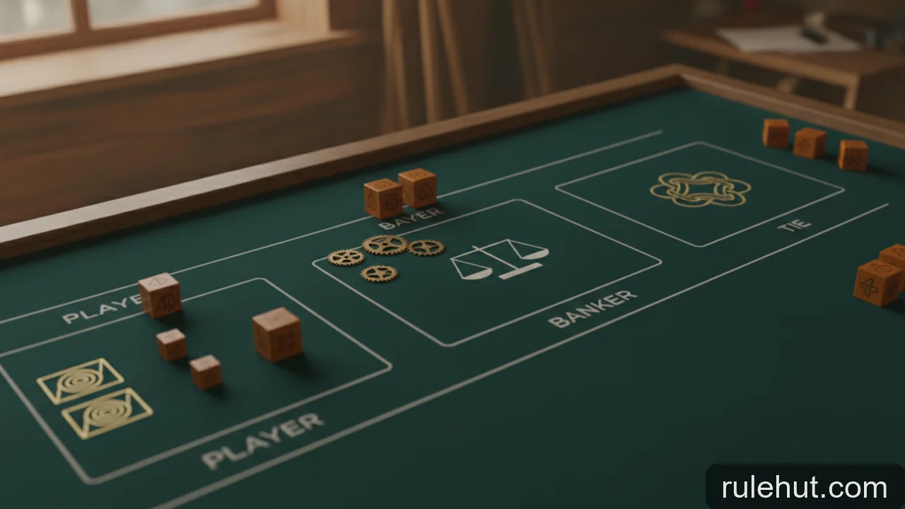 Minh họa: Baccarat cơ bản: Hiểu rõ cửa Player, Banker và Tie trong từng ván