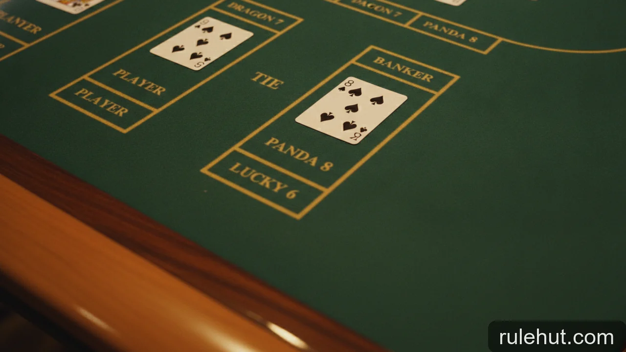 Minh họa: Các thuật ngữ Baccarat phổ biến: Giải thích chi tiết cho người mới bắt đầu