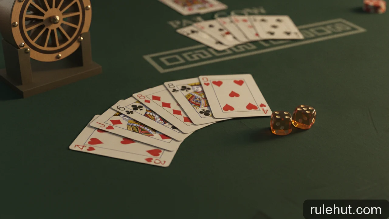 Minh họa: Cách chơi Pai Gow: luật chia bài, xếp tay và so sánh điểm