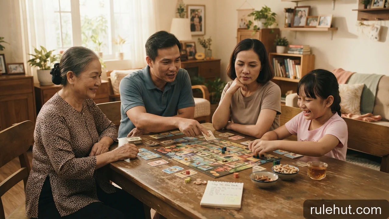 Minh họa: Cách giải quyết tranh chấp kết quả khi thi đấu giao lưu trong gia đình