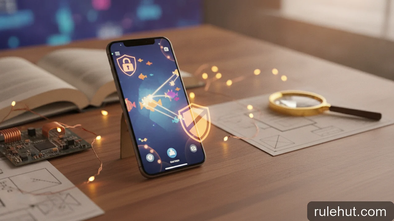 Minh họa: Game bắn cá trên iOS: quyền ứng dụng, nguồn cài đặt và rủi ro bảo mật
