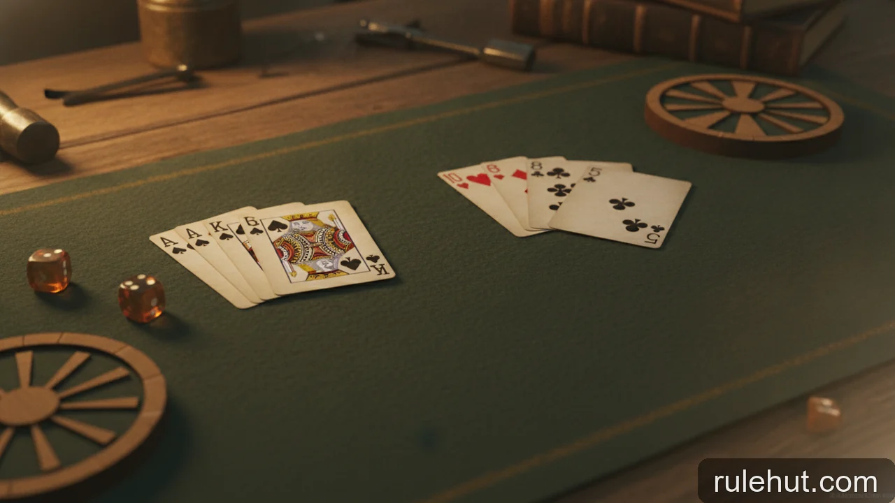 Minh họa: Hiểu về 'bust' và 'blackjack tự nhiên': Các trường hợp kết thúc ván bài