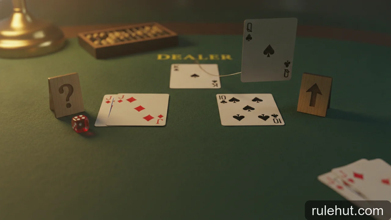 Minh họa: Phân tích ví dụ thực tế: các quyết định khó trong Blackjack và giải pháp