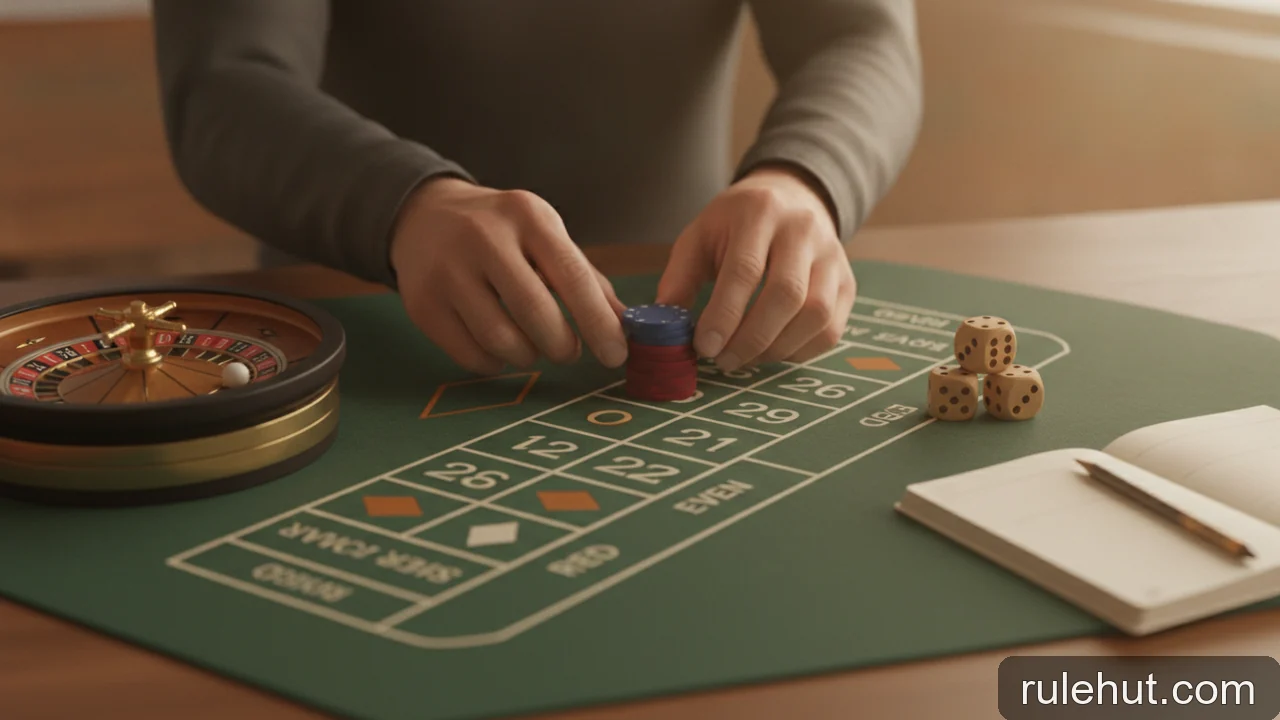 Minh họa: Quản lý vốn khi chơi Roulette: Lời khuyên để chơi có trách nhiệm