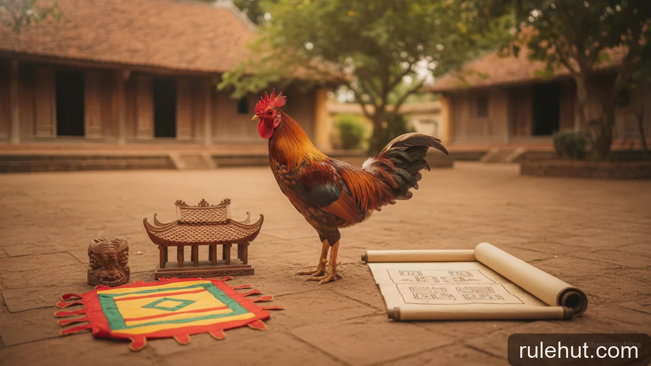 Minh họa: So sánh luật đá gà cựa sắt truyền thống và hiện đại