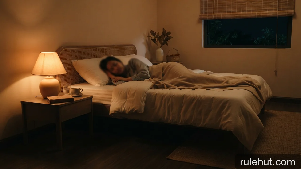 Minh họa: Tác động của ánh sáng xanh từ màn hình đến chất lượng giấc ngủ và cách khắc phục