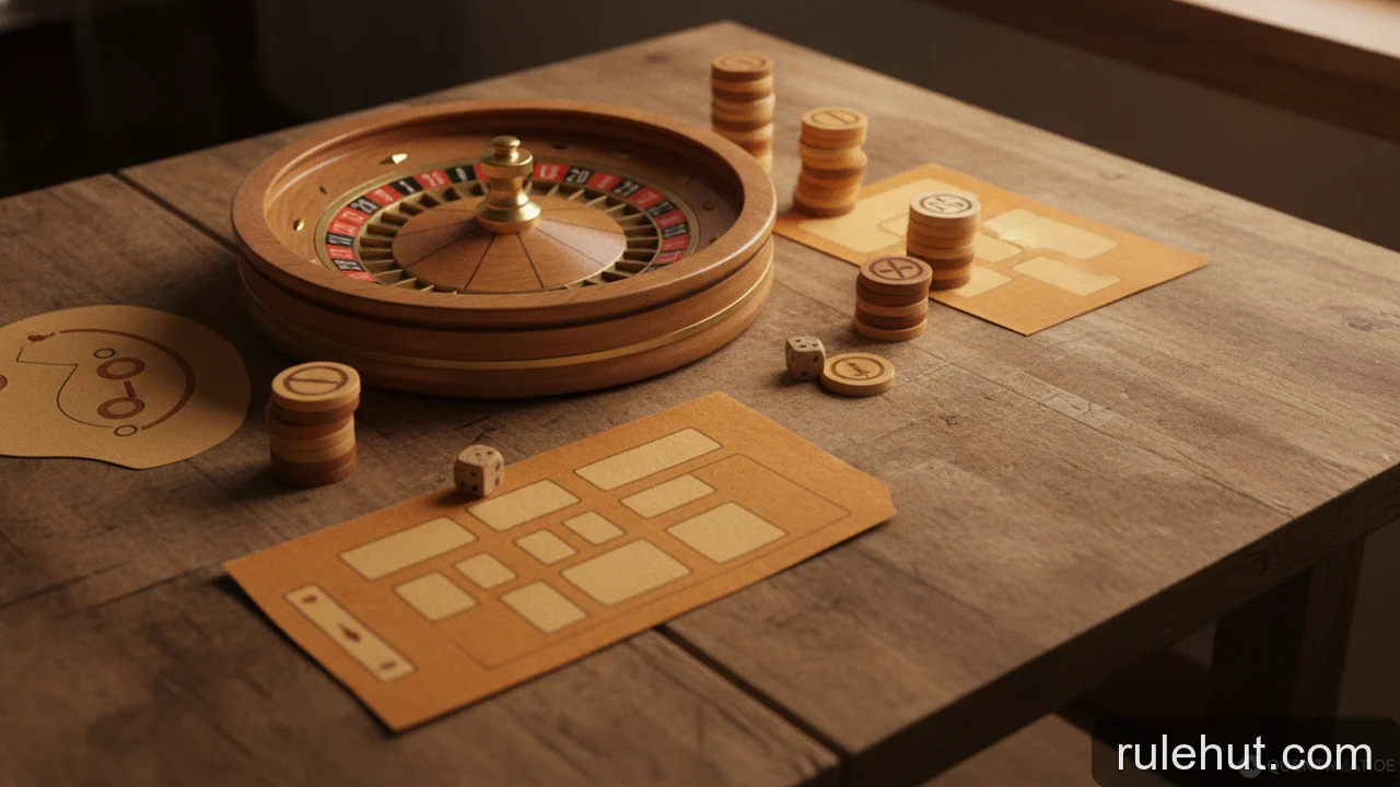 Minh họa: Thuật ngữ Roulette: giải thích các từ vựng thường gặp khi chơi