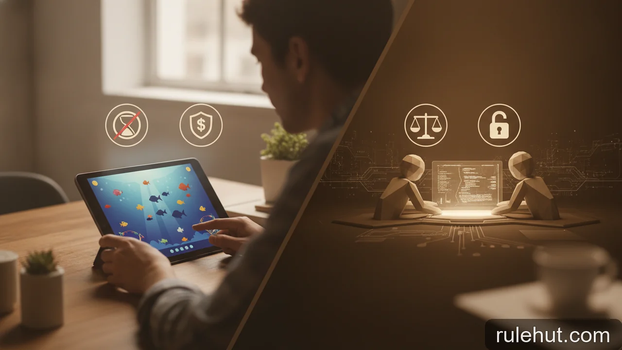 Minh họa: Trách nhiệm của người chơi và nhà phát hành trong game bắn cá online