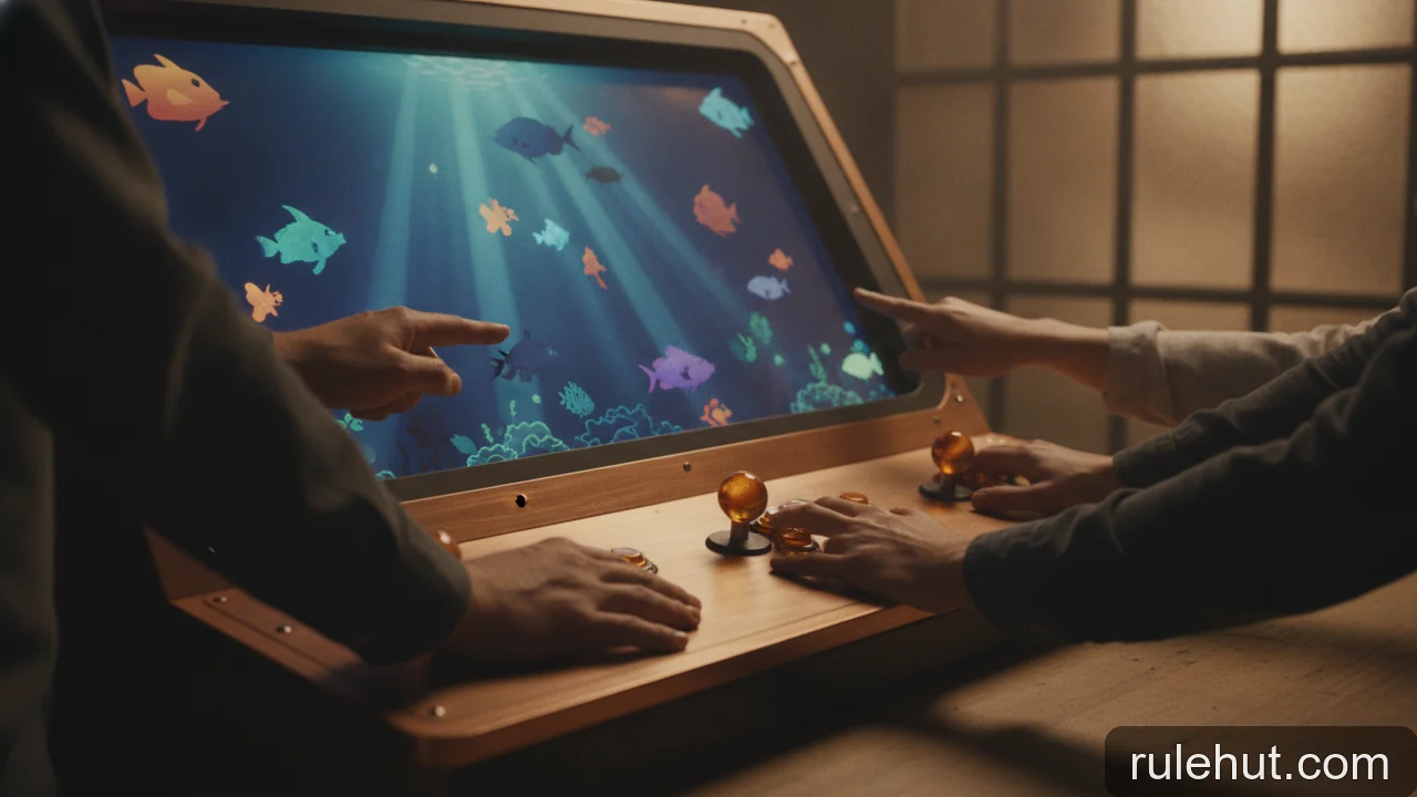 Minh họa: Ứng xử trong phòng bắn cá nhiều người: Văn hóa chơi game lành mạnh