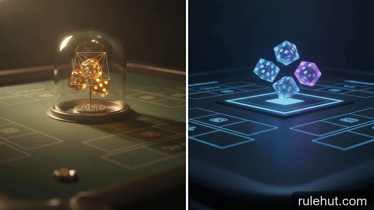 Minh họa: Ưu nhược điểm của Sic Bo Live Casino so với bàn RNG