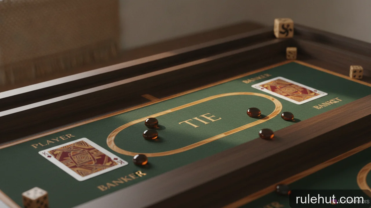Minh họa: Xác suất thắng của cửa Tie trong Baccarat: Có nên đặt cược vào cửa Hòa?